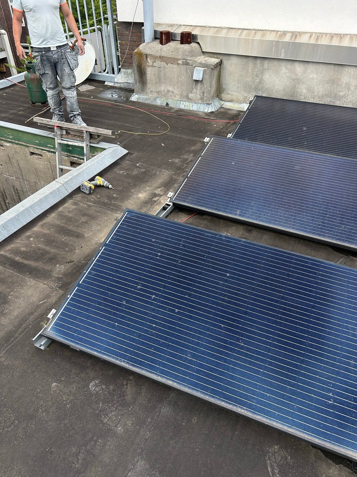 Zonnepanelen Longi LR6-60PB-305M, Ophalen of Verzenden, Gebruikt, Compleet systeem, 200 wattpiek of meer