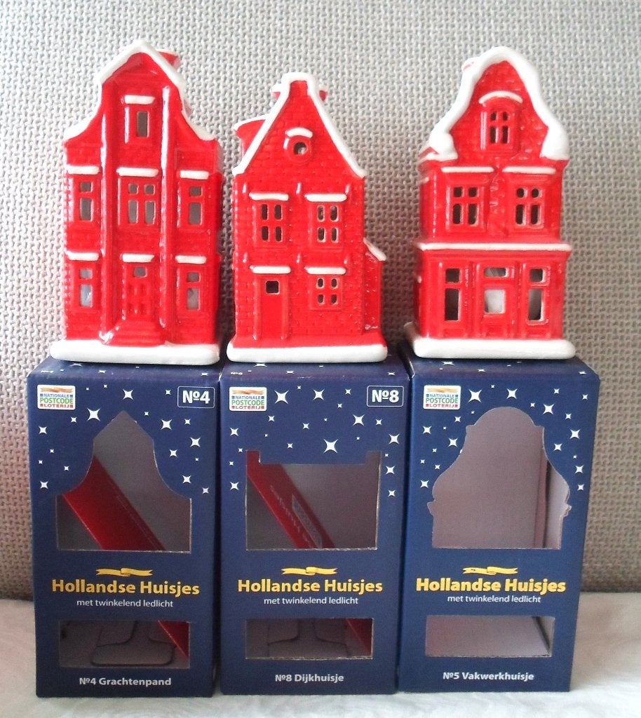 Postcodeloterij gevelhuisjes nr, 4 - 5  en 8, Nieuw, Verzamelen, Ophalen of Verzenden, Nieuw