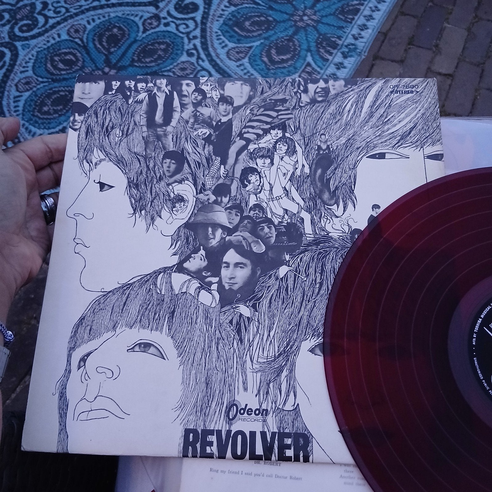 The Beatles - Revolver (Rode Japanse Persing LP), Cd's en Dvd's, Vinyl | Pop, LP, Import, Pop, Ophalen of Verzenden