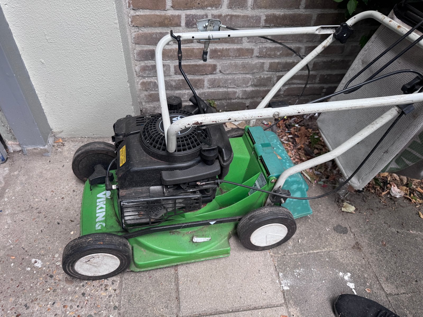 Viking grasmaaier, Ophalen, Zo goed als nieuw