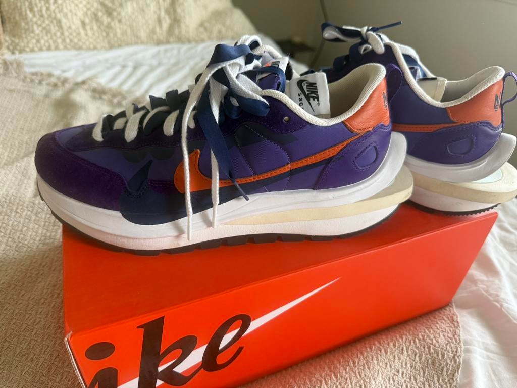 Nike Vapor Waffle Sacai Dark Iris, Overige kleuren, Ophalen of Verzenden, Sneakers of Gympen, Zo goed als nieuw