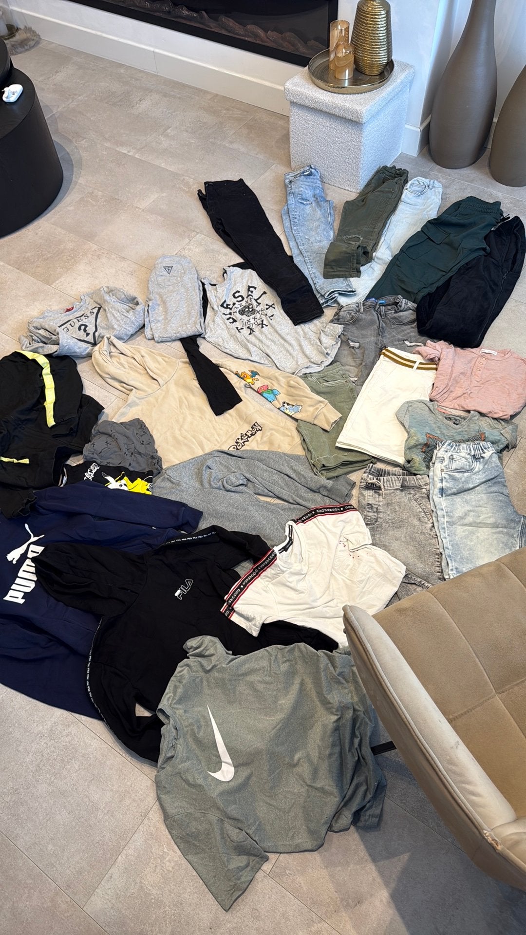 Groot mooi pakket jongens maten 134/140 tot 152/158, Kinderen en Baby's, Ophalen of Verzenden, Zo goed als nieuw, Maat 134