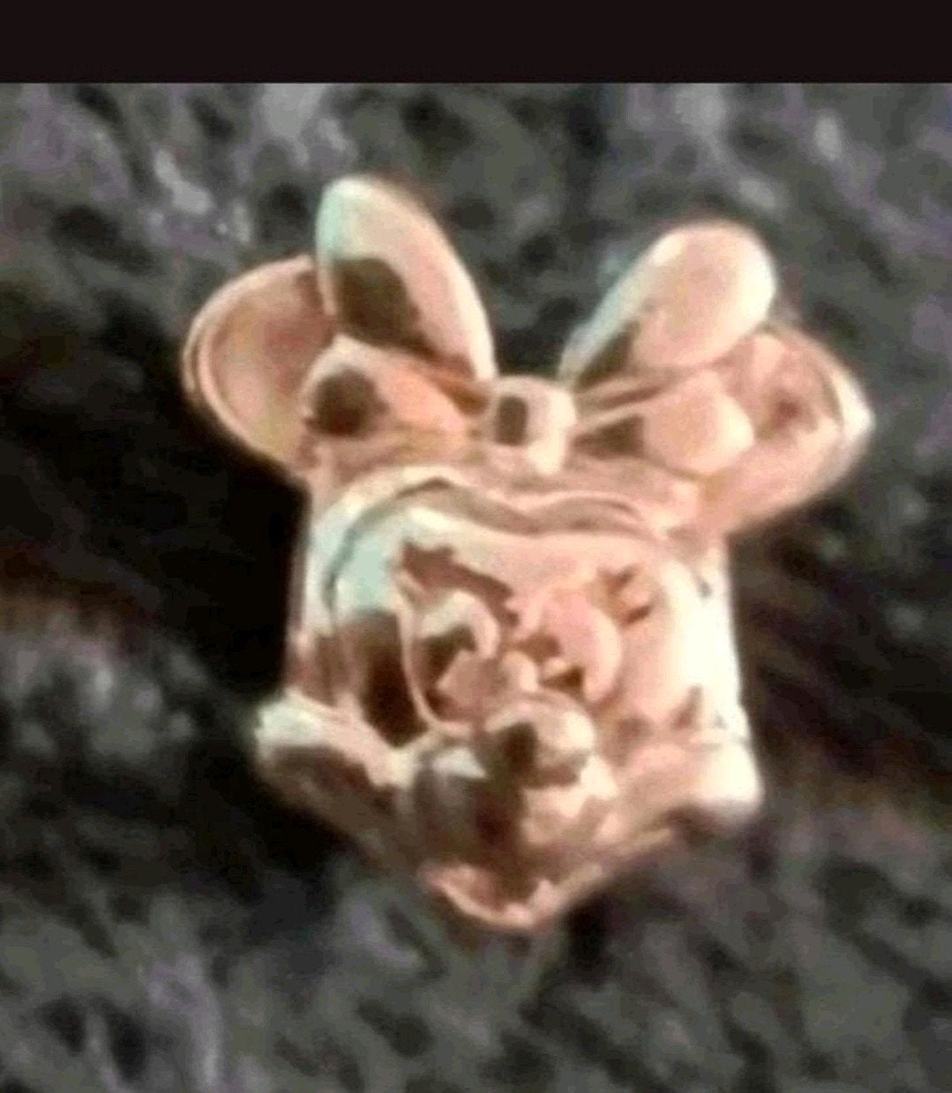 Pandora bedels Minnie Mouse goud, Verzenden, Nieuw, Goud