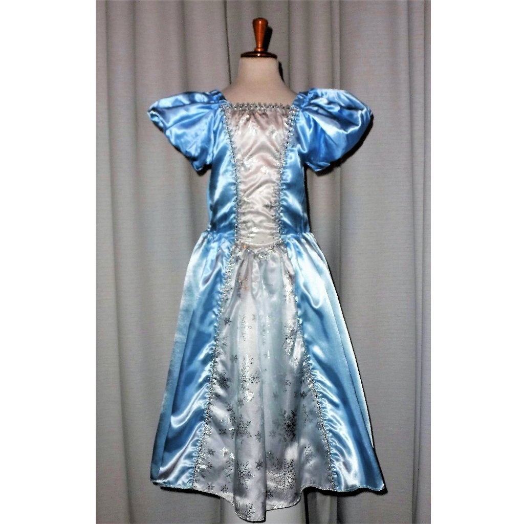 Nieuw ! Blauwe Elsa Jurk Maat 116-122-128 / 6/8 Jr. /Prinses, Ophalen of Verzenden, Nieuw, 110 t/m 116, Meisje