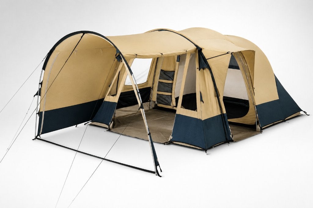 Bardani Prestige 280 RSC Zeer mooie 4-persoons katoenen tent, Caravans en Kamperen, Tenten, Ophalen, Zo goed als nieuw, Tot en met 4