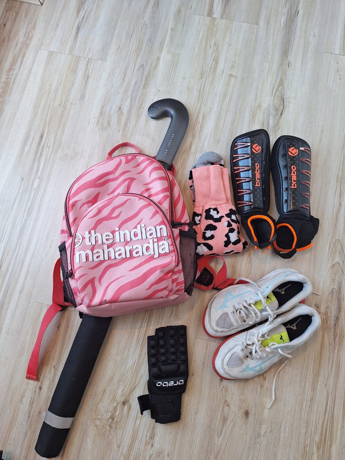 Complete hockeyuitrusting: stick, tas, schoenen en meer, Ophalen, Gebruikt, Overige typen