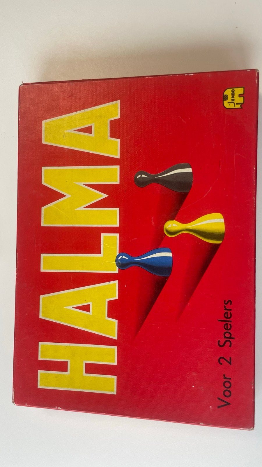 Halma Bordspel - Jumbo (Vintage), Een of twee spelers, Ophalen of Verzenden, Gebruikt