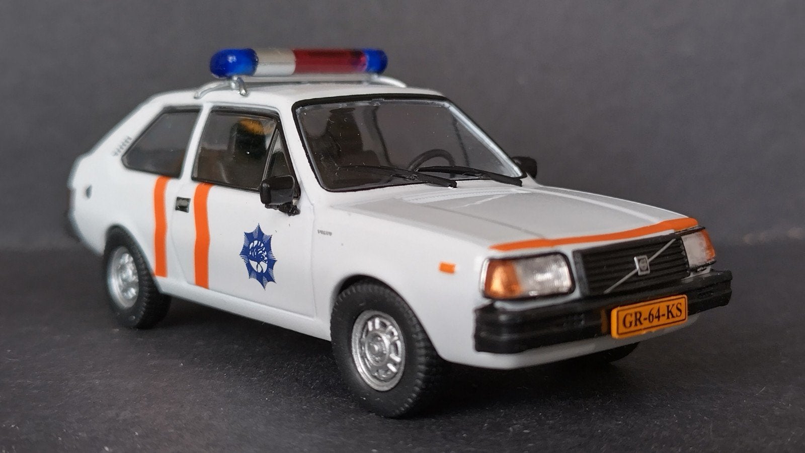 Volvo 343 Politie Nederland 1:43 Del Prado Pol, Overige merken, Auto, Verzenden, .