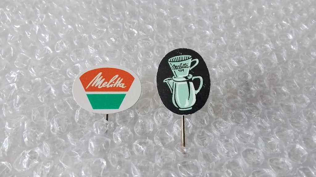 2 verschillende speldjes melita koffiefilters, Ophalen of Verzenden, Zo goed als nieuw, Overige onderwerpen