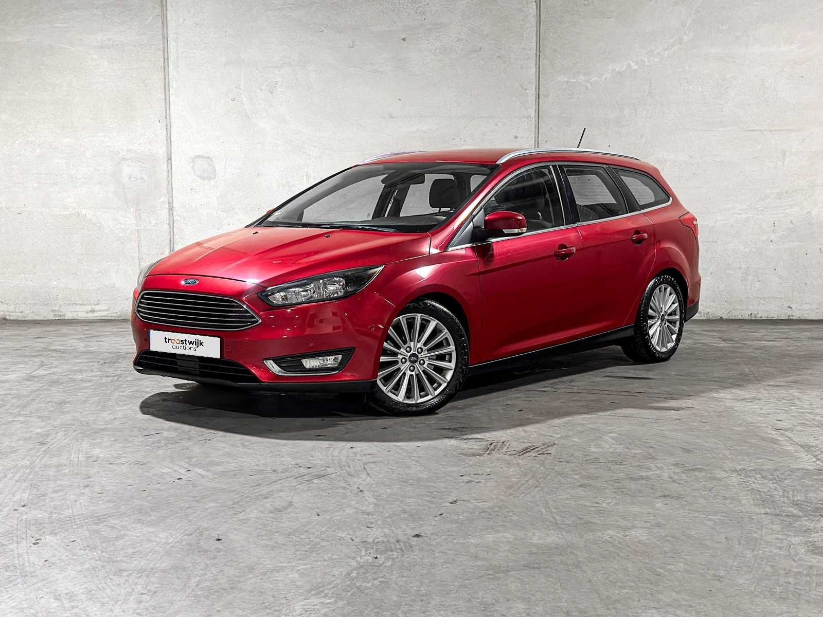 Ford Focus Wagon 1.5 Titanium 150pk 2017 (Origineel-NL), NZ-, Auto's, Ford, Euro 6, 4 cilinders, 150 pk, Origineel Nederlands