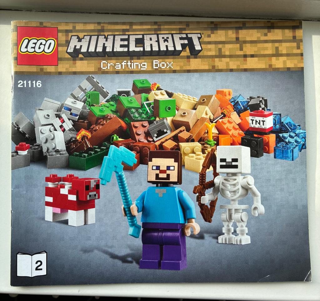 Lego Minecraft 21116, Ophalen, Minecraft, Lego, Zo goed als nieuw