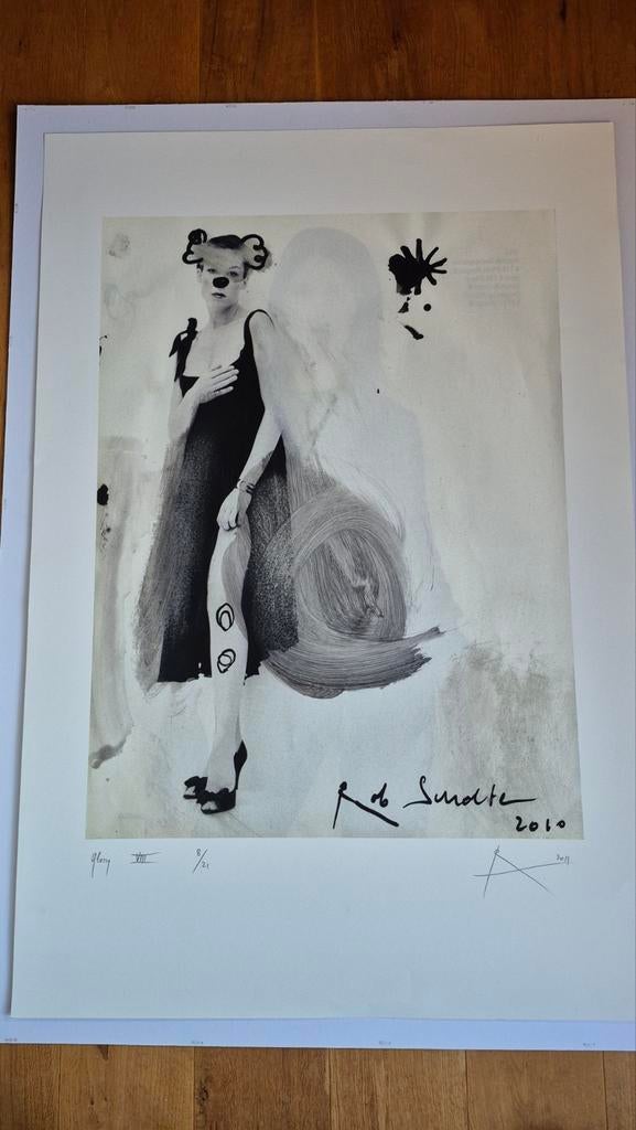 Rob Scholte Glossy VIII, Antiek en Kunst, Kunst | Litho's en Zeefdrukken, Ophalen