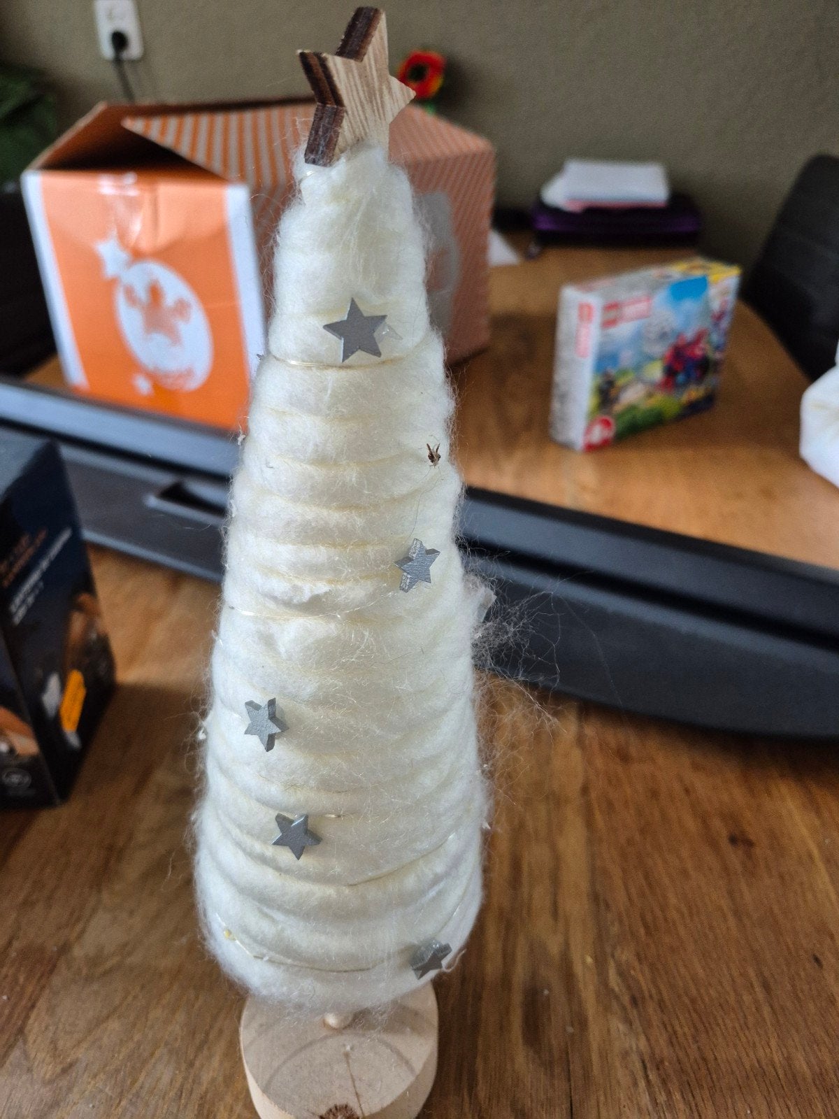 Zelfgemaakte lichtgevende kerstboom, Ophalen, Nieuw