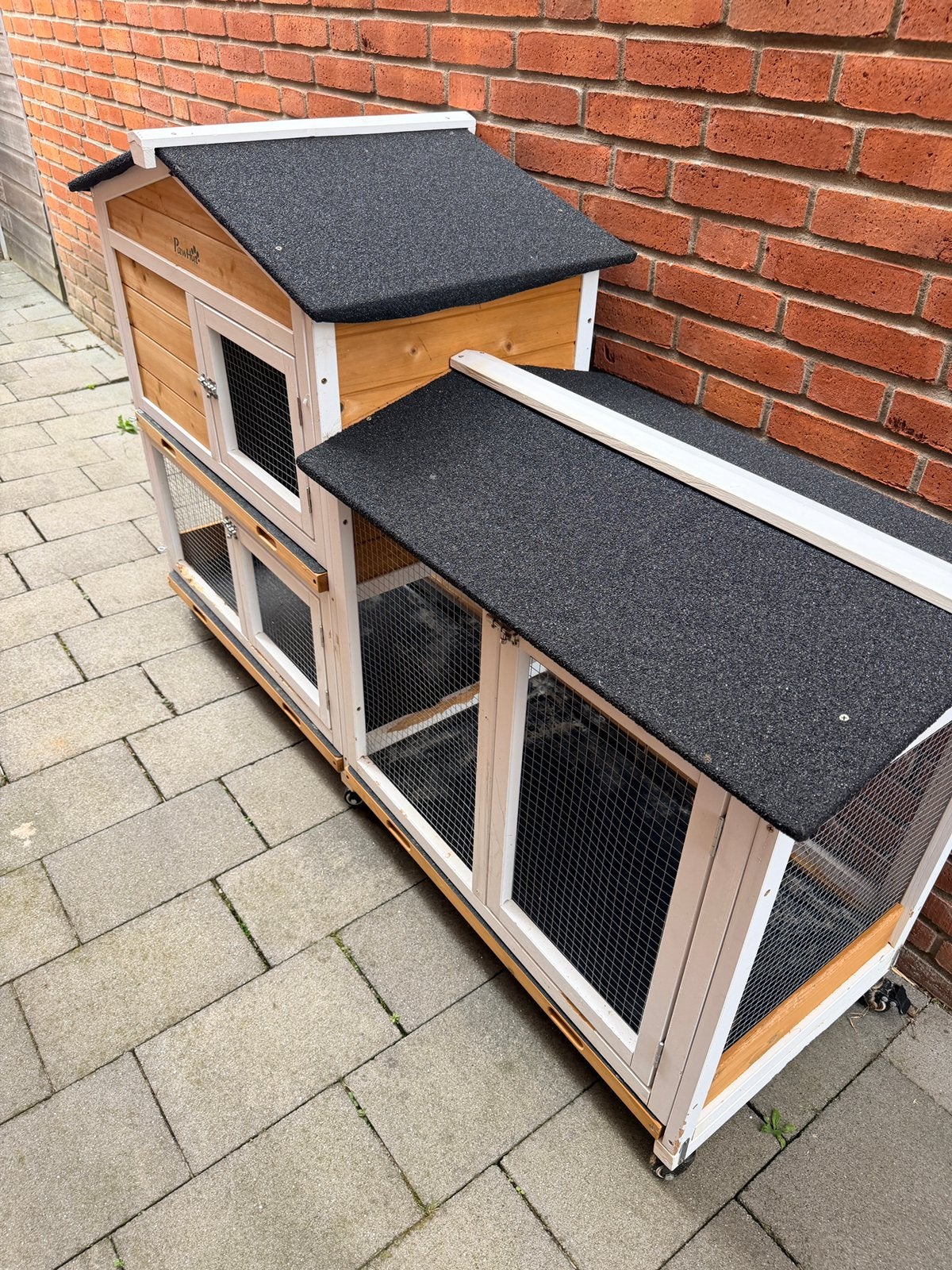 Konijnenhok gebruik gratis af te halen, Dieren en Toebehoren, Ophalen, 110 cm of meer, Zo goed als nieuw, 90 cm of meer