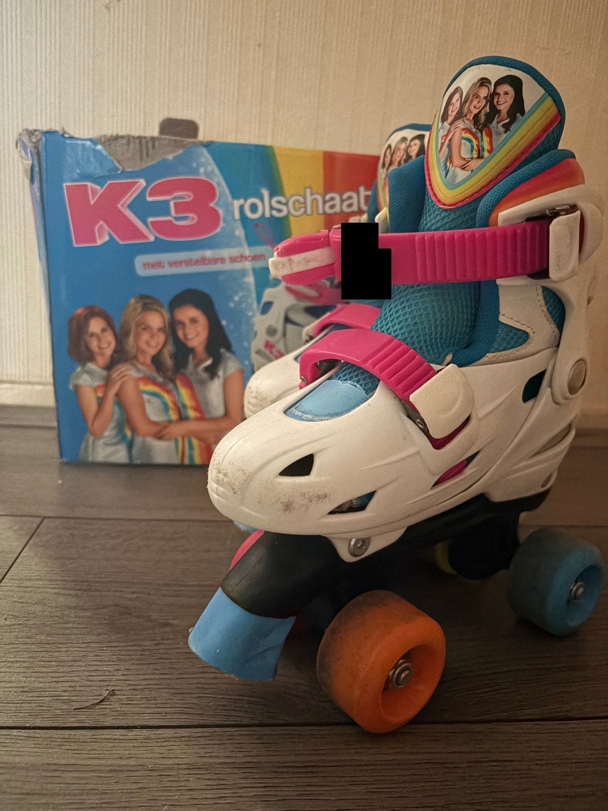 K3 rolschaatsen, verstelbaar maat 31-34, Ophalen, Verstelbaar, Gebruikt, Kinderen