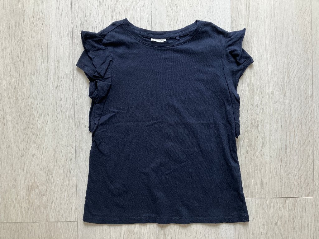 NIEUW OVS Shirt Shirtje Top Topje Donkerblauw Blauw Mt. 158, Meisje, Nieuw, Shirt of Longsleeve, OVS