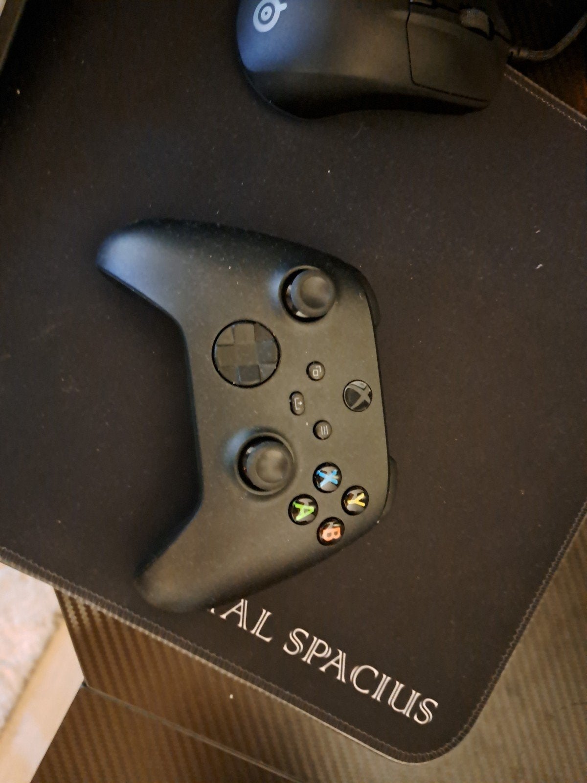 Microsoft Xbox Wireless Controller Zwart – Zo Goed Als Nieuw, Spelcomputers en Games, Ophalen, Zo goed als nieuw, Controller, Draadloos