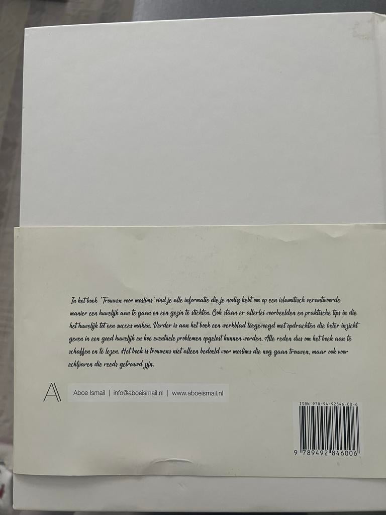 Trouwen voor moslims - Aboe Ismail (Boek), Ophalen of Verzenden, Zo goed als nieuw, Islam