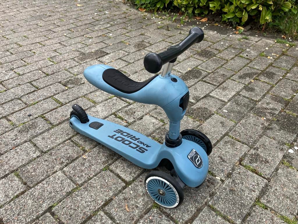 Scoot and Ride Highwaykick 1 Peach - Step & Loopfiets, Fietsen en Brommers, Steps, Ophalen of Verzenden, Zo goed als nieuw, Gewone step