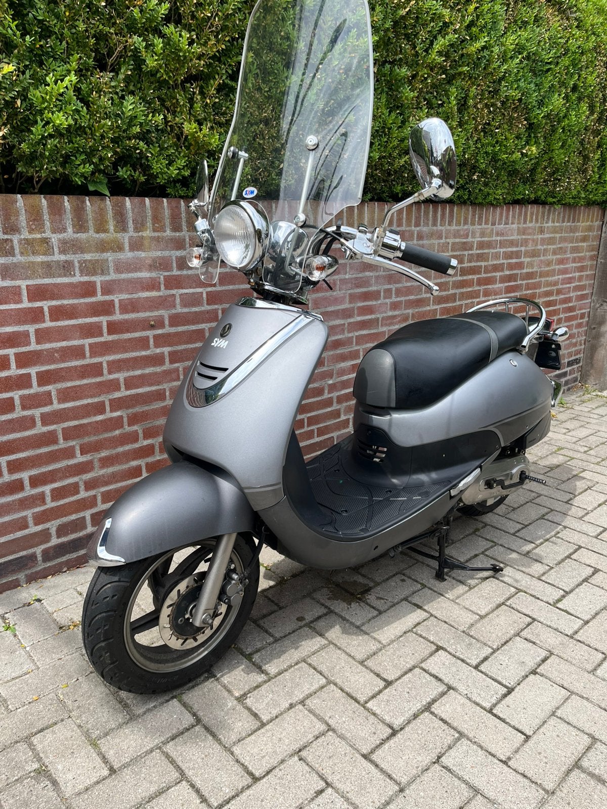 Sym Allo geel kenteken incl onderhoudsbeurt, Ophalen, Gebruikt, Maximaal 45 km/u, Allo