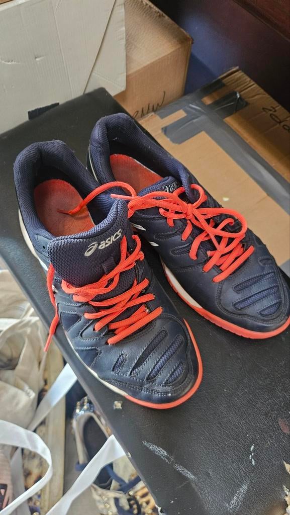 Asics tennisschoenen jongens - Maat 39, Ophalen of Verzenden, Zo goed als nieuw, Schoenen