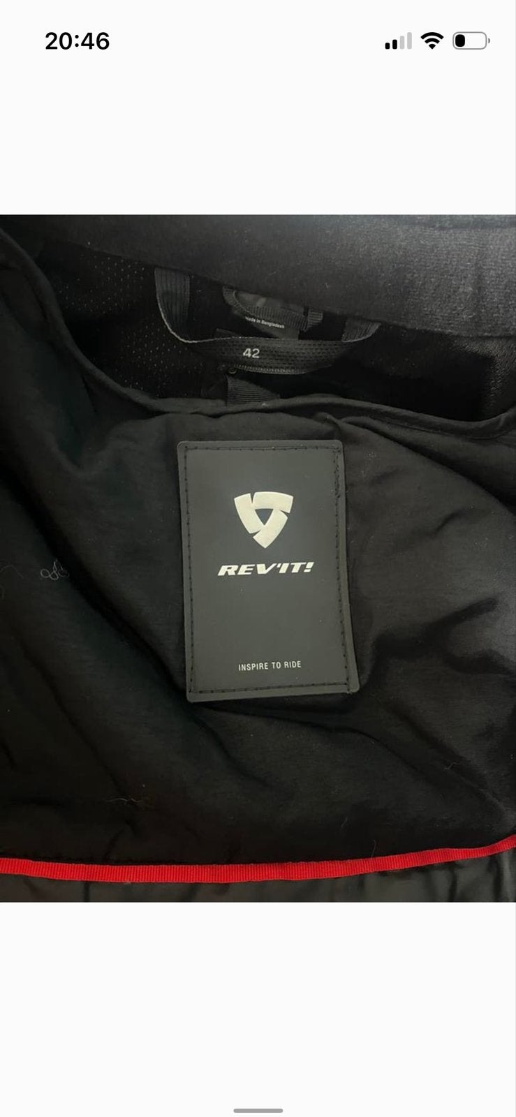REV'IT! Motorjas en -broek (maat 42/34), Ophalen of Verzenden, Tweedehands, Dames, Jas | textiel