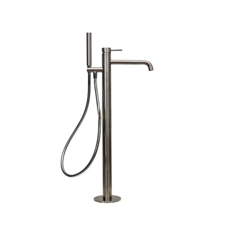 INDUSTRIAL TAPS VRIJSTAANDE BADMENGKRAAN MET HANDDOUCHE RVS, Doe-het-zelf en Verbouw, Niet ingevuld, Niet ingevuld, Nieuw, Ophalen of Verzenden