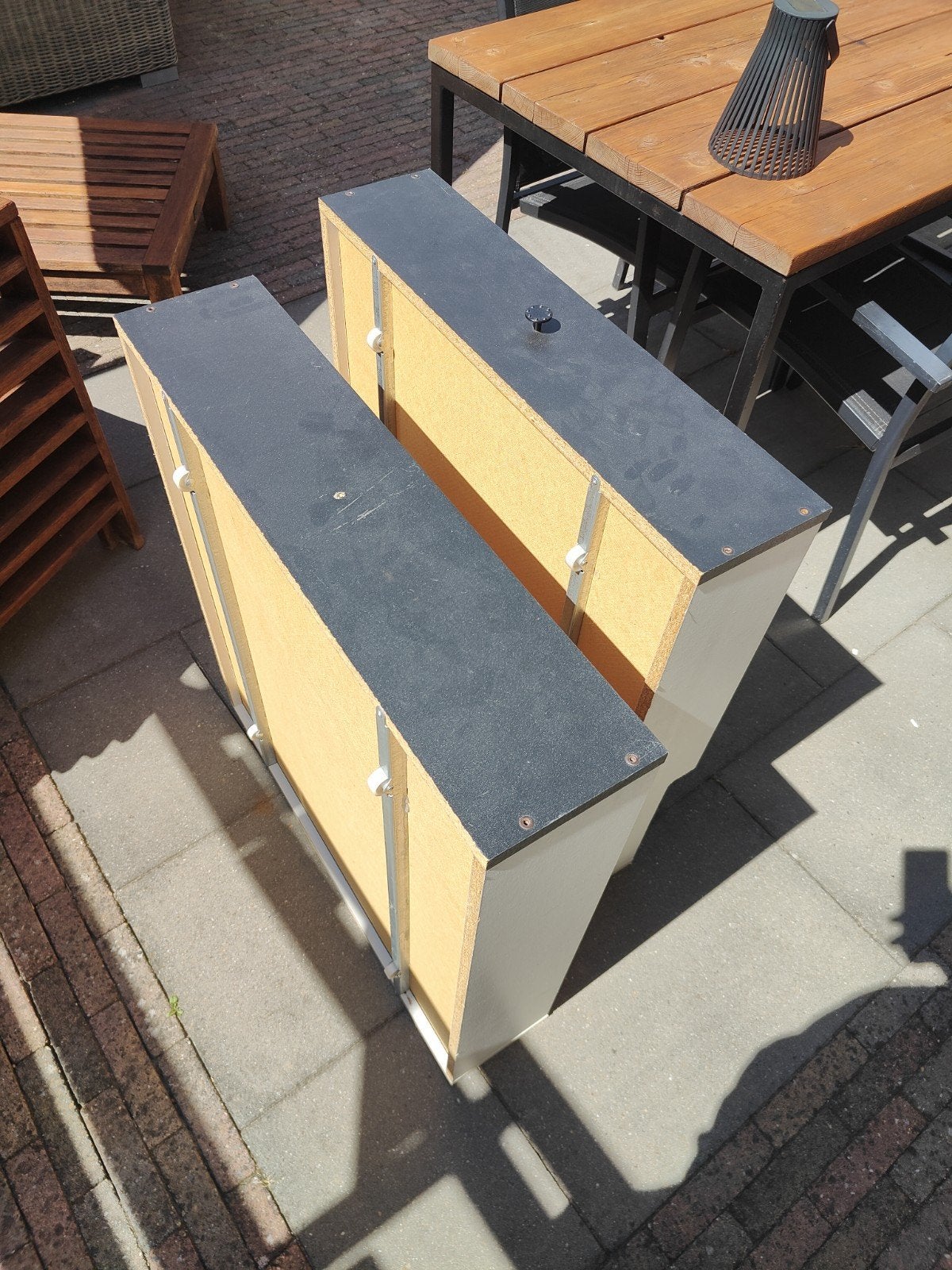 Twee bed lades - 72,5x16,5x77cm, Ophalen, Gebruikt, 1 of 2 laden, 75 cm of meer