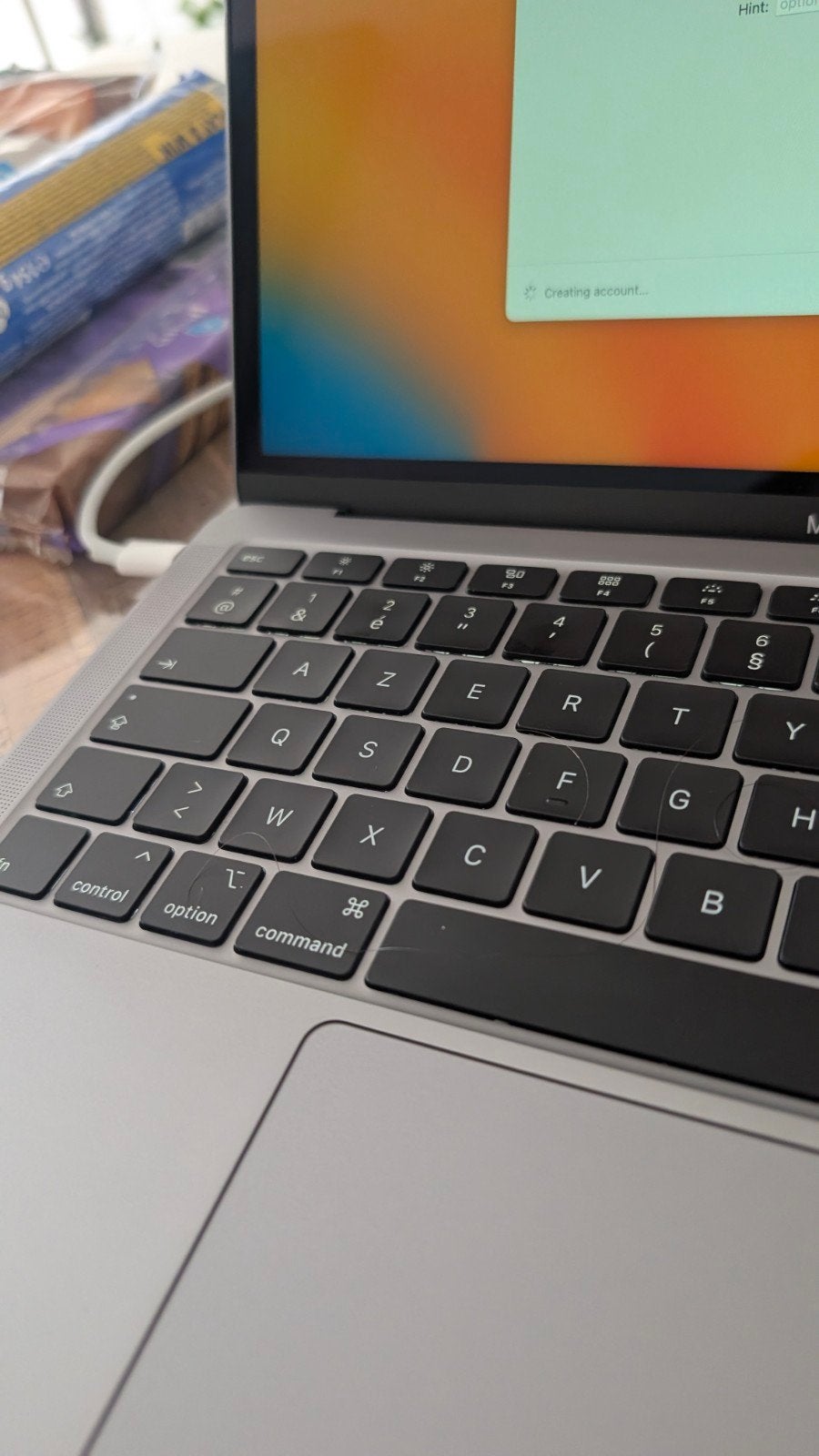 MacBook Air 13" (2020) A2179 i3 8GB RAM AZERTY + Magic Keybo, Computers en Software, Apple Macbooks, 13 inch, Minder dan 2 Ghz