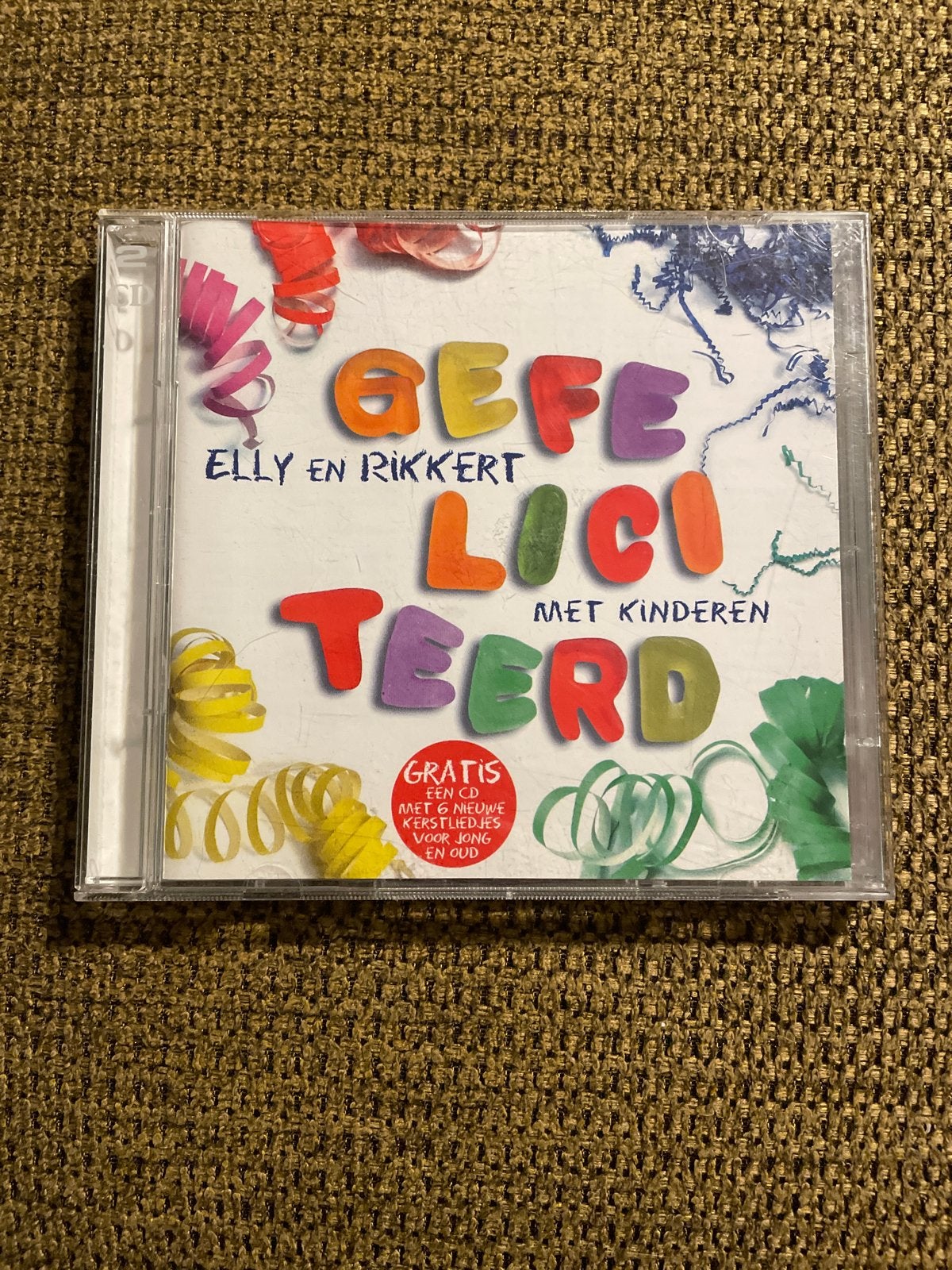 Elly en Rikkert - Gefeliciteerd met Kinderen cd-box, Tot 2 jaar, Ophalen of Verzenden, Zo goed als nieuw, Muziek