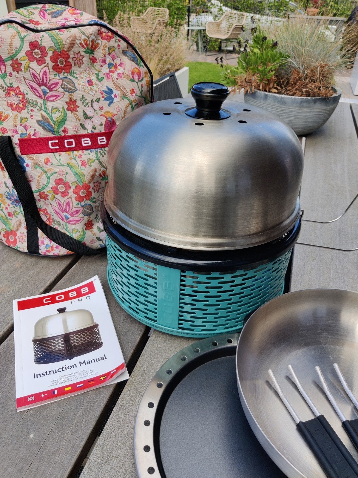 Cobb Pro Patrol Barbecue - Draagbare BBQ met Accessoires, Ophalen, Gebruikt, Cobb Pro, Met accessoires