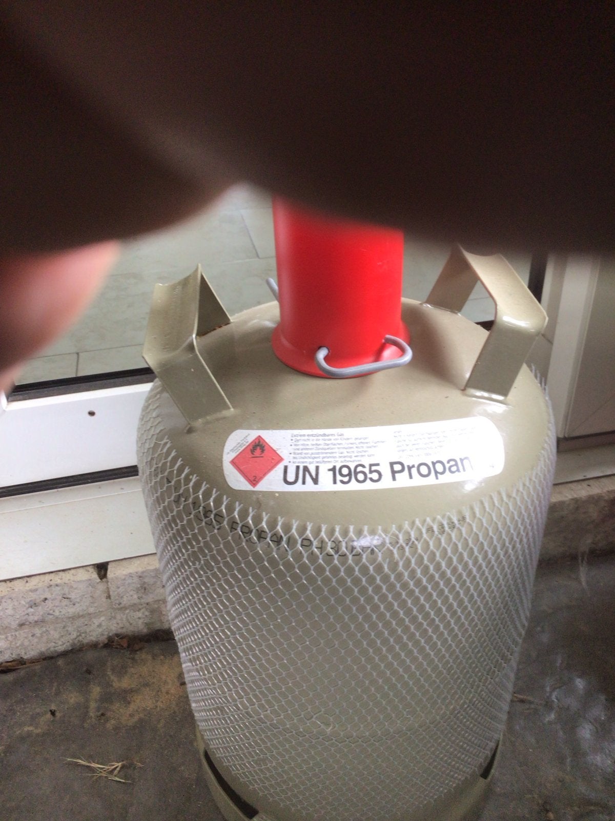 Propaan gasfles UN 1965, Ophalen, Zo goed als nieuw