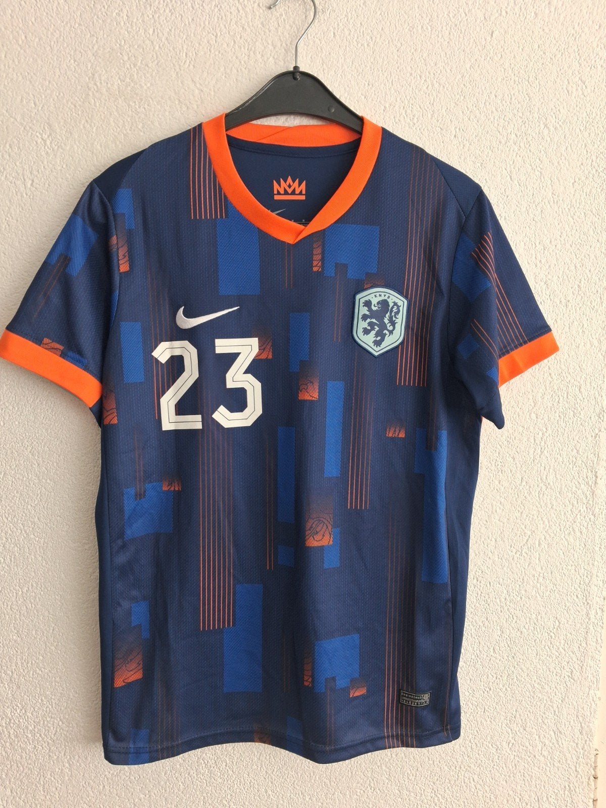 Oranje Leeuwinnen Voetbalshirt Nike Maat M, Maat 38/40 (M), Blauw, Overige typen, Nike