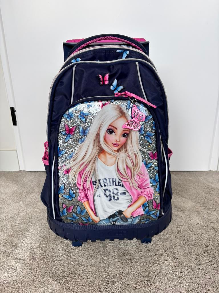 Top Model Trolley, Ophalen of Verzenden, Zo goed als nieuw, Rugtas