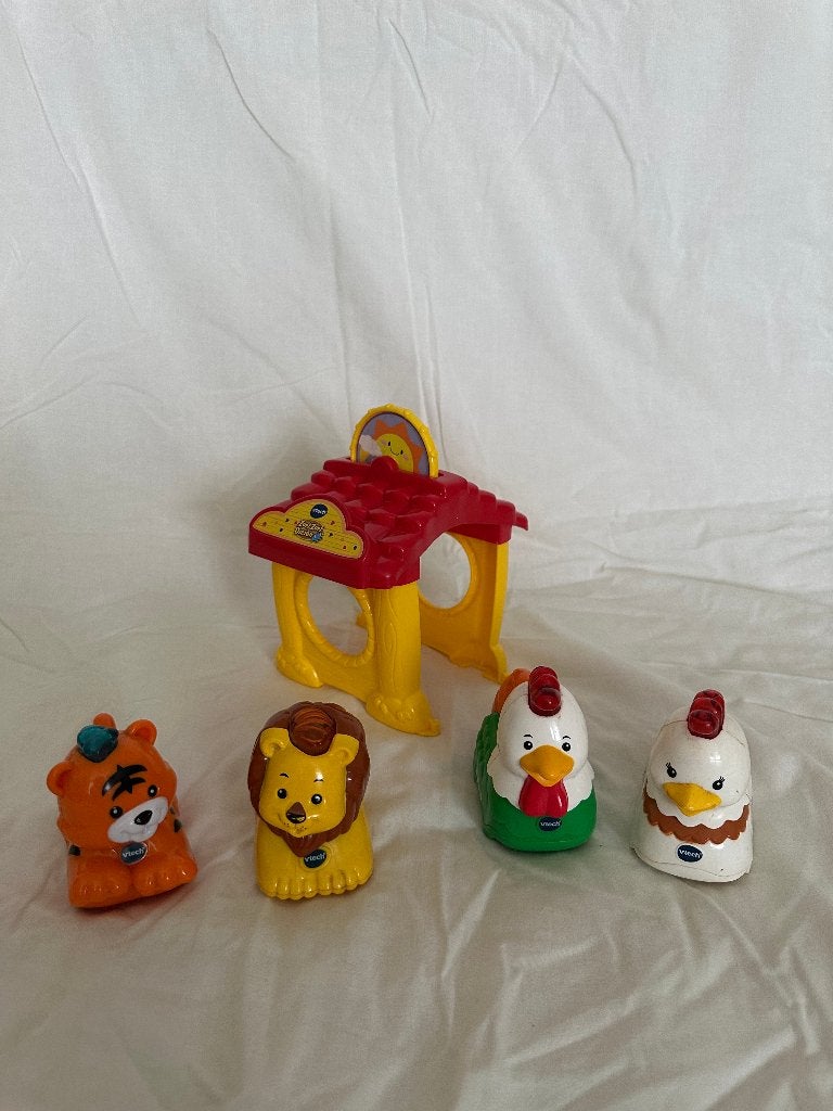 Zoef Zoef dieren Vtech, Ophalen of Verzenden, Gebruikt, 6 maanden tot 2 jaar