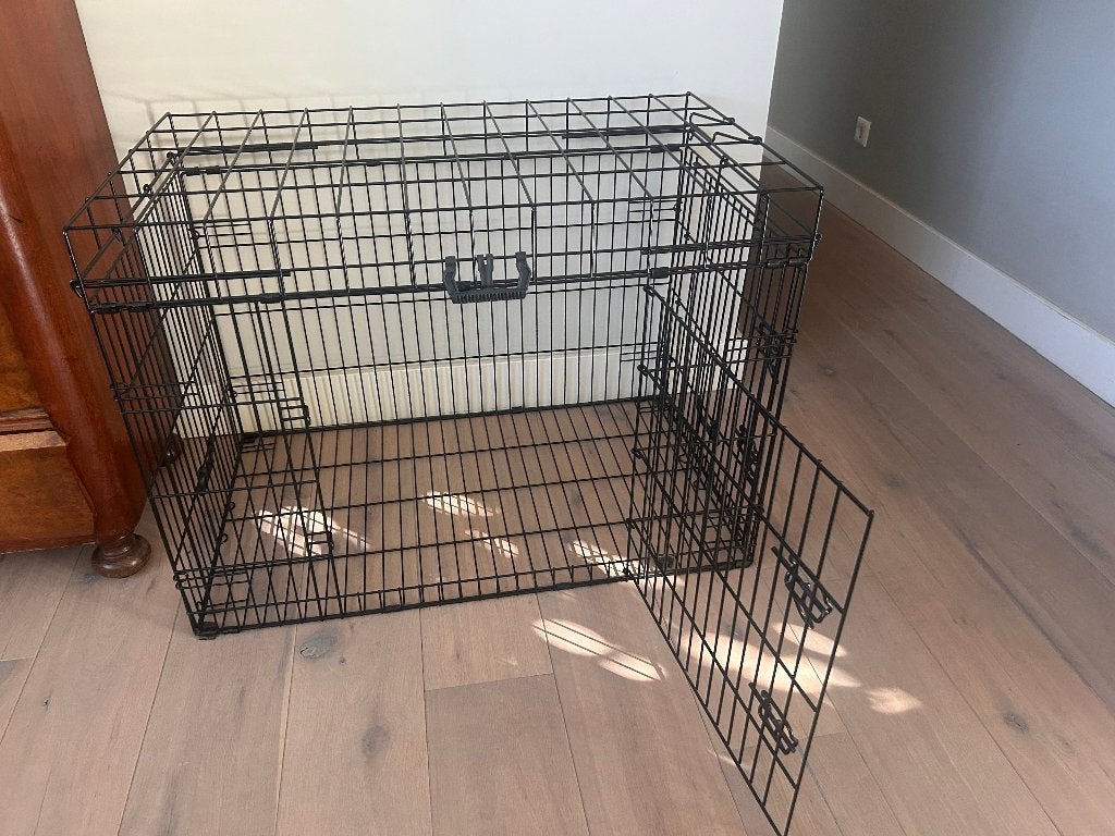 Inklapbare Hondenbench, Dieren en Toebehoren, Ophalen, Gebruikt