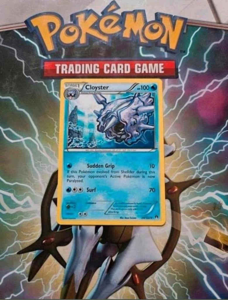 Cloyster 24/122 XY BREAKpoint pokemon kaart nm, Ophalen of Verzenden, Zo goed als nieuw, Losse kaart