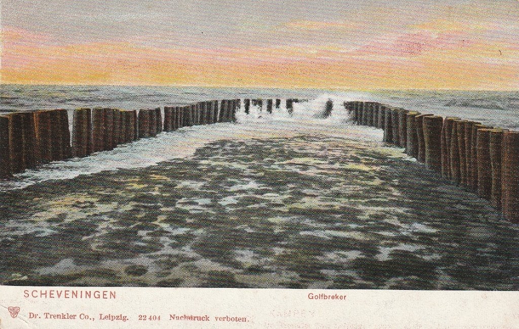 01586 Scheveningen - Golfbreker, Verzenden, Voor 1920, Ongelopen, Zuid-Holland