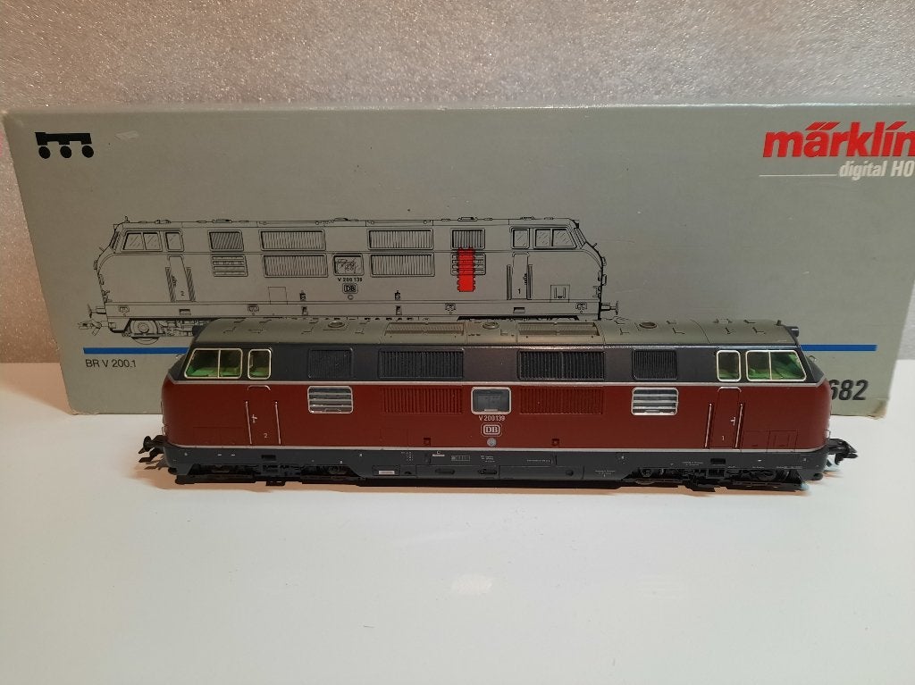 [ L308 ] Marklin H0 - 3682 ( Digitaal ), Hobby en Vrije tijd, Wisselstroom, Locomotief, Ophalen of Verzenden, Zo goed als nieuw