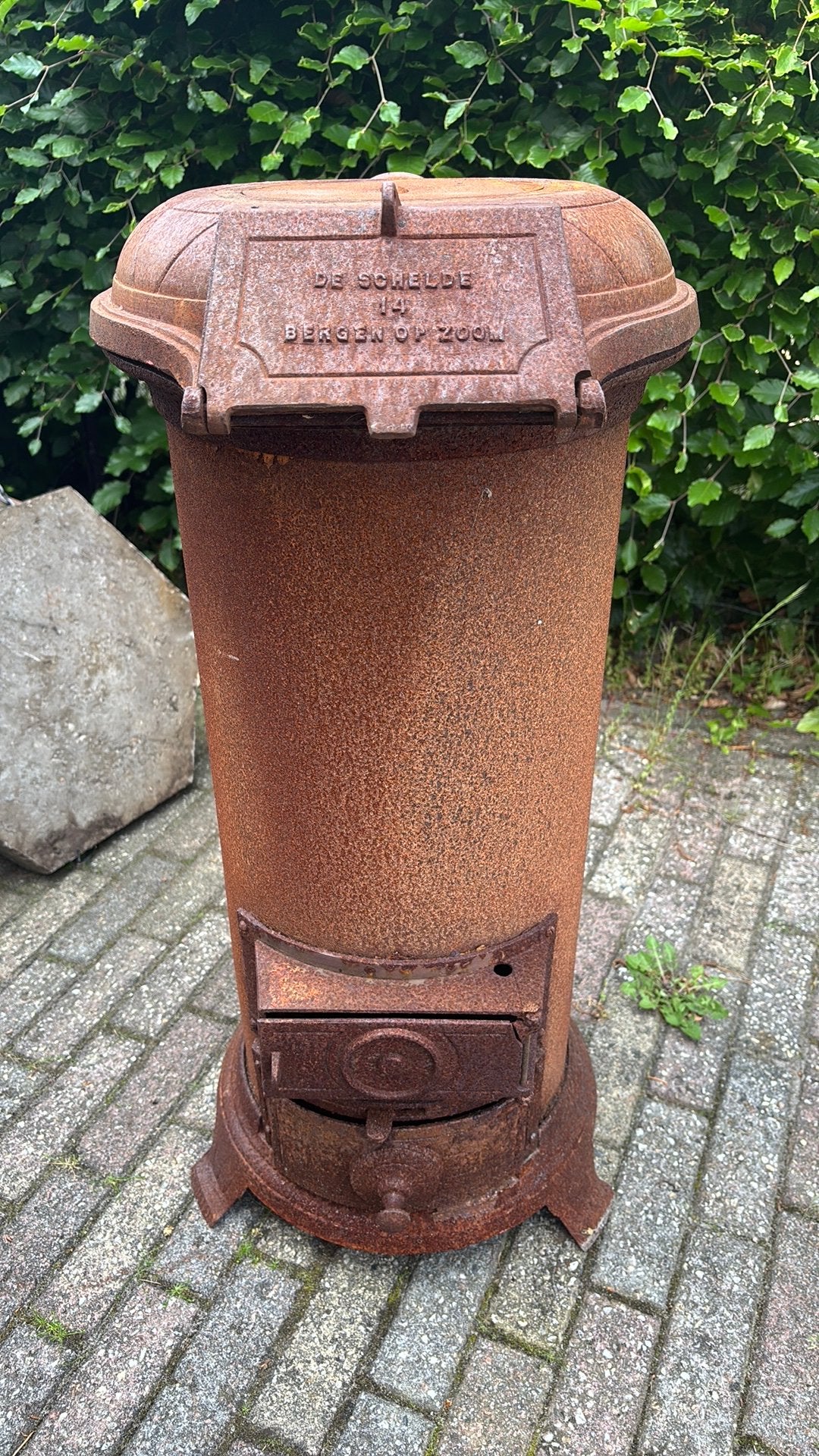 Houtkachel, Tuin en Terras, Tuinhaarden, Ophalen, Gebruikt