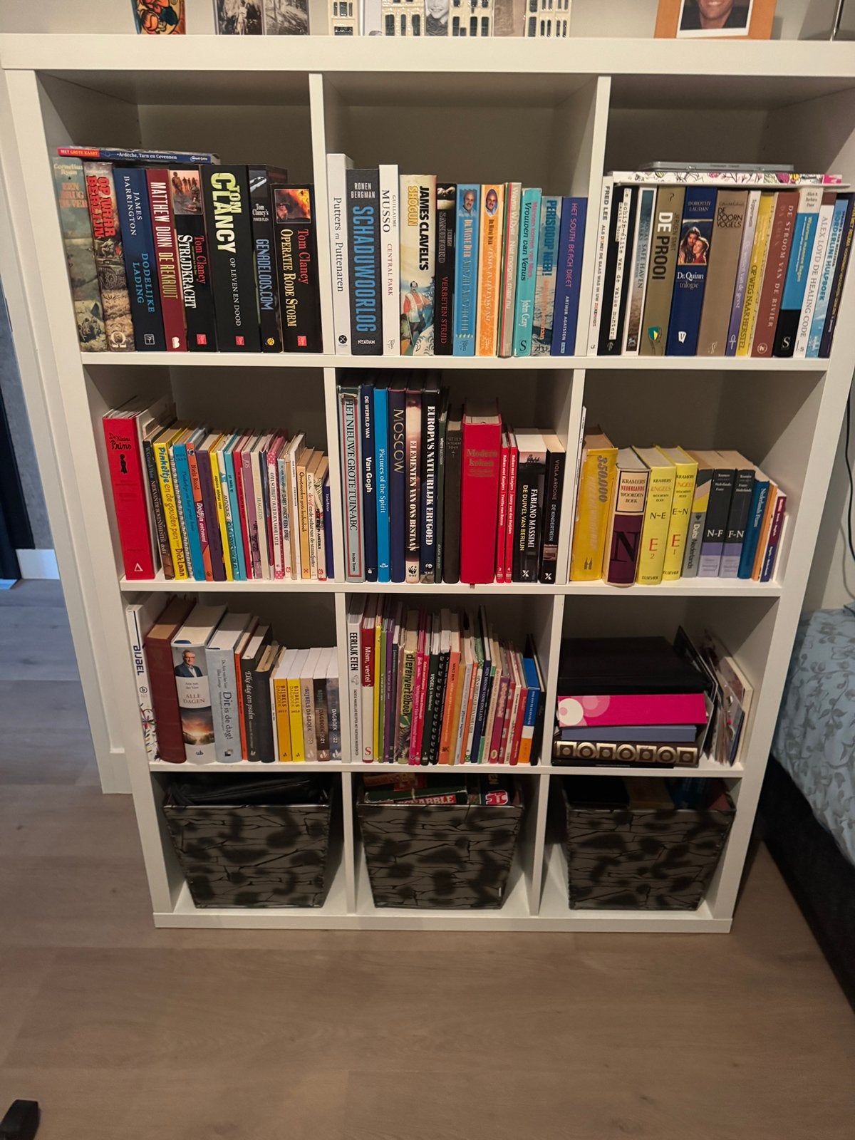 Ikea vakken kast hoogglans wit nieuwstaat/onbeschadigd, Huis en Inrichting, Ophalen, Zo goed als nieuw, 25 tot 50 cm, 100 tot 150 cm