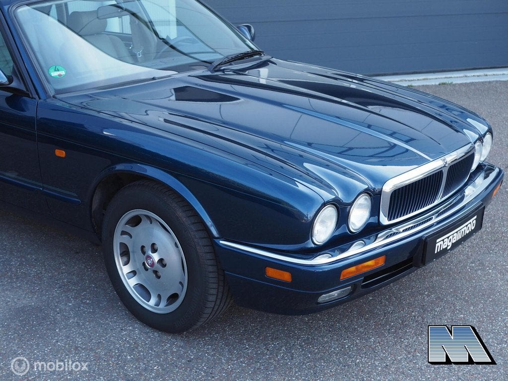 Jaguar XJ X300 3.2 Sport l 2 eig. l Superstaat l Onverprutst, Auto's, Jaguar, Automaat, Achterwielaandrijving, Blauw, Grijs