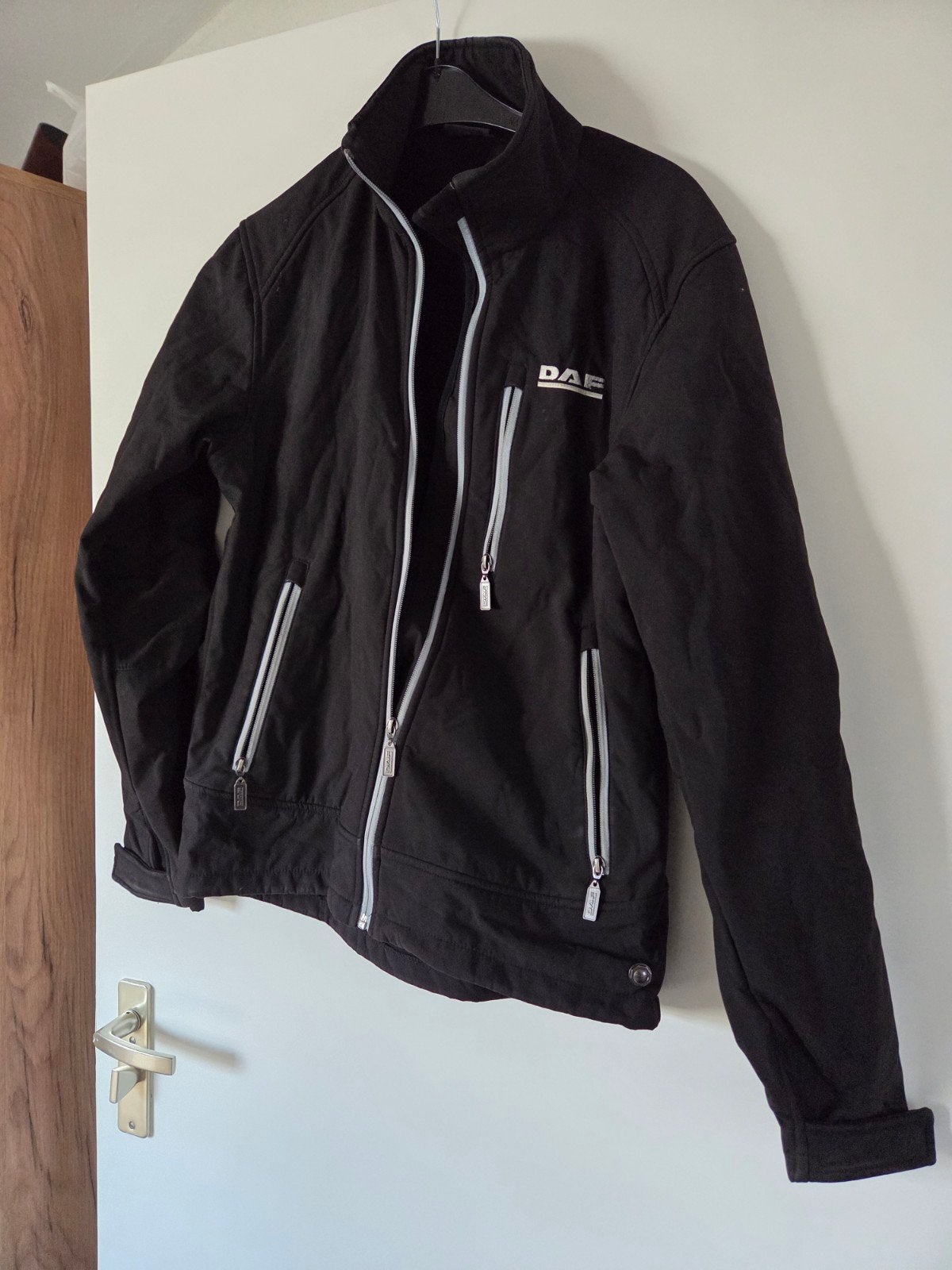 DAF High Gear Softshell Jas Zwart - Maat L, DAF, Maat 48/50 (M), Zwart, Ophalen of Verzenden