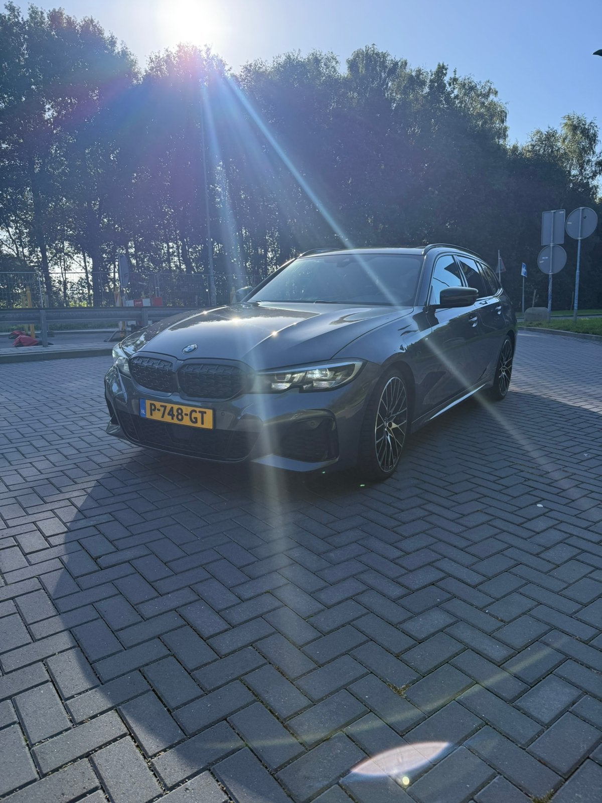 BMW 3-Serie M340d 340pk Xdrive Aut 2020 Grijs Panoramadak