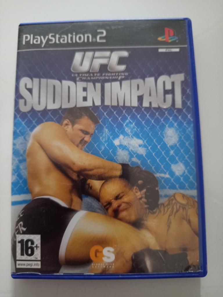 UFC Sudden Impact ps2, Spelcomputers en Games, Vechten, Verzenden, 2 spelers, Zo goed als nieuw