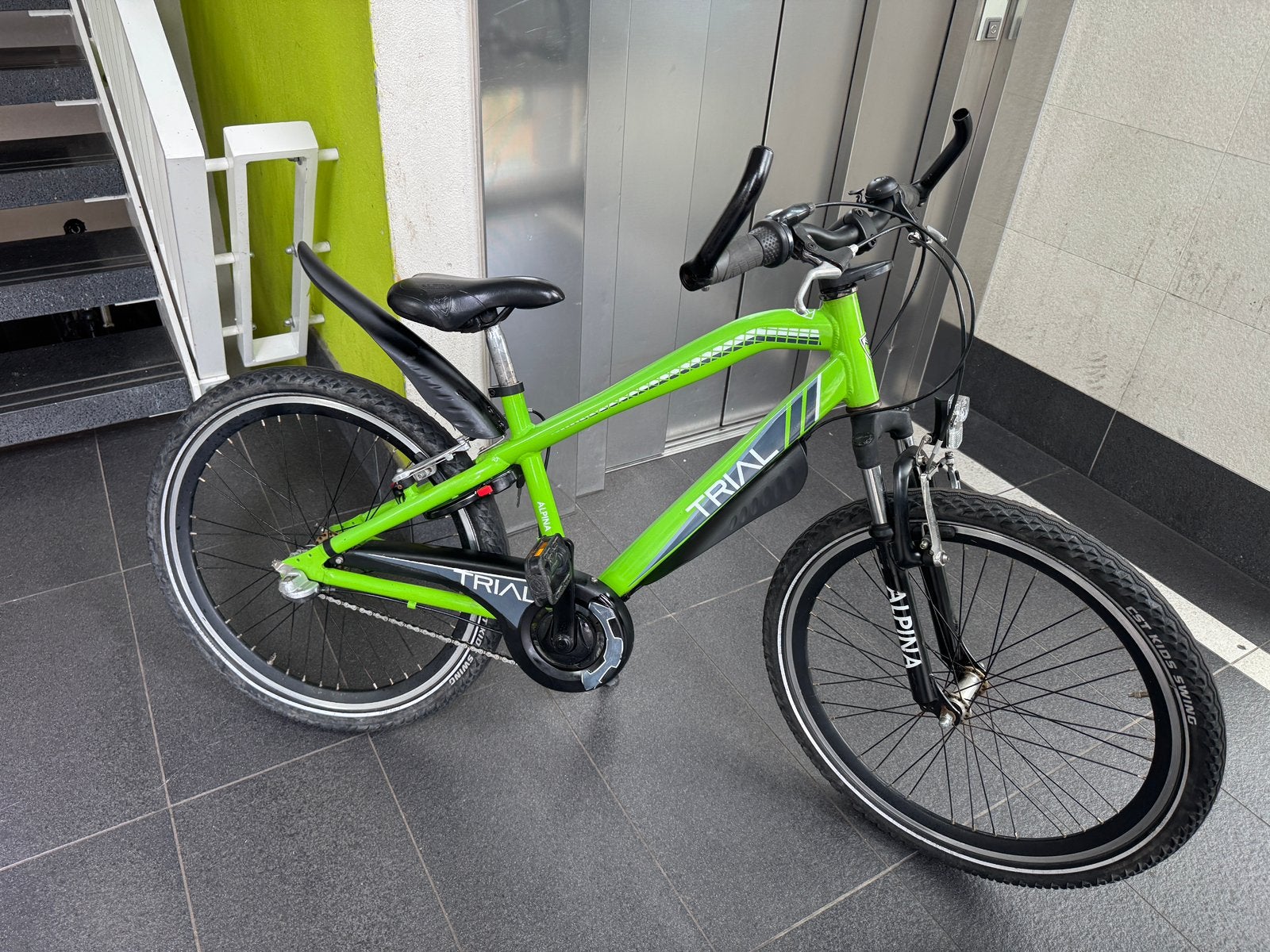 Alpina trial 24 inch, Fietsen en Brommers, Ophalen, Gebruikt, 24 inch, Versnellingen