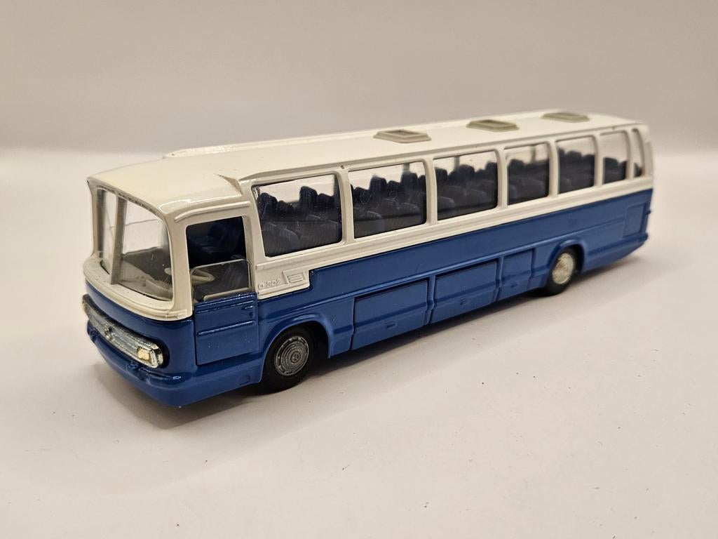 Tekno Holland Mercedes O 302 bus blauw 1:50, Ophalen of Verzenden, Zo goed als nieuw, Bus of Vrachtwagen, Tekno