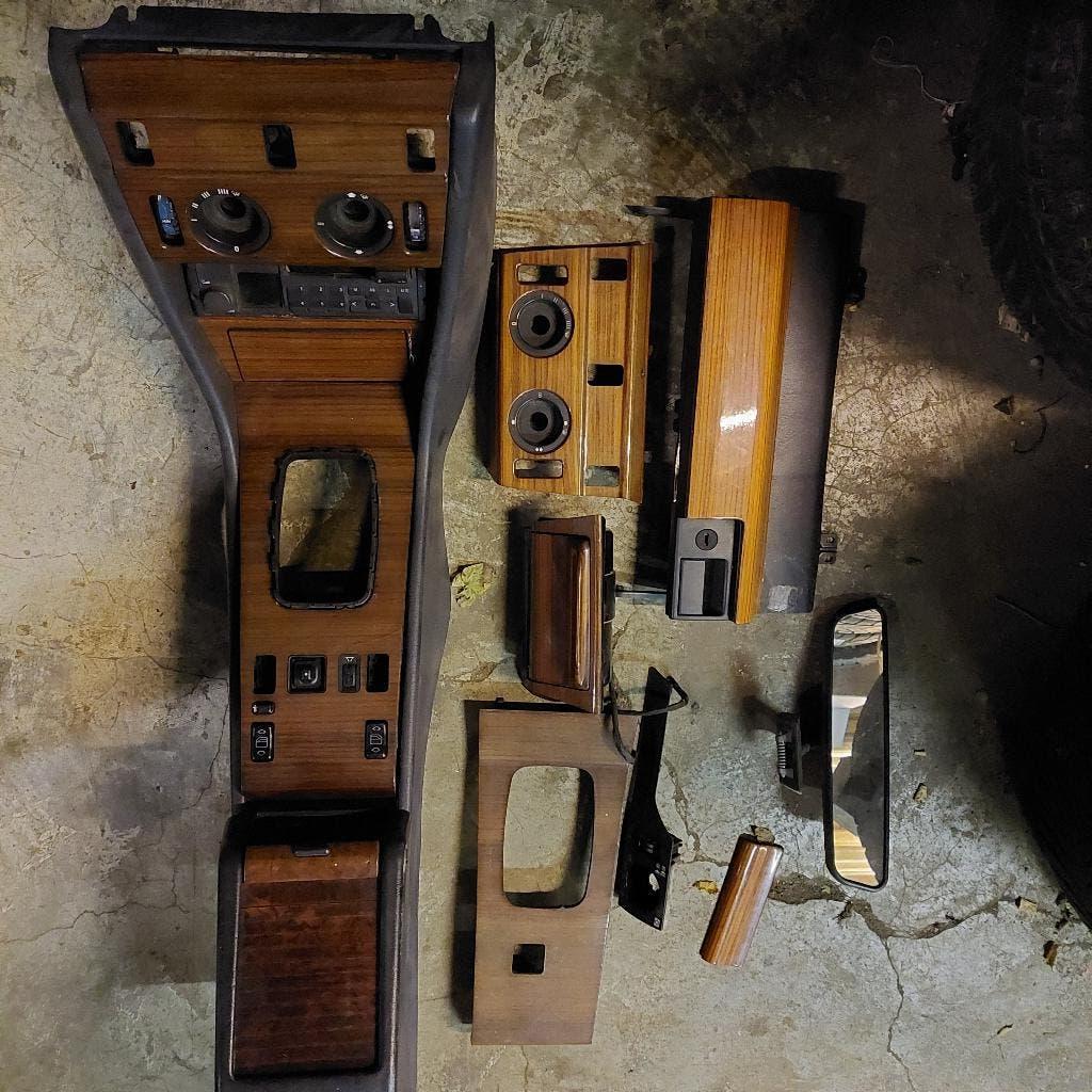 Mercedes W124  dashboarddelen & kachelbedieningsdelen, Auto-onderdelen, Dashboard en Schakelaars, Mercedes-Benz, Oldtimer onderdelen