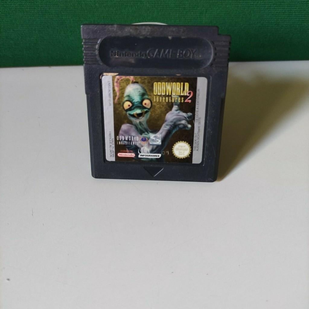 Oddworld Adventures 2 Nintendo Ita Gameboy, Spelcomputers en Games, Games | Nintendo Game Boy, Avontuur en Actie, Gebruikt, Verzenden