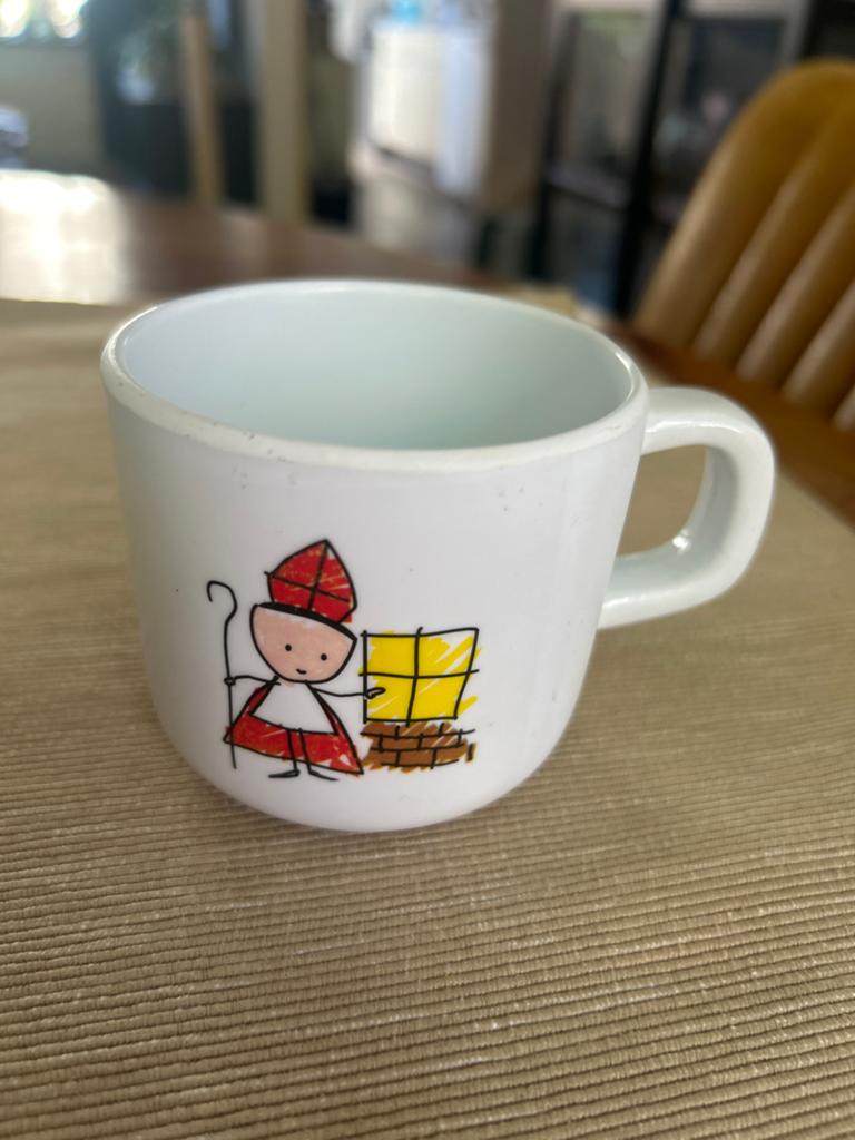 Sinterklaas Mok, Ophalen, Keramiek, Overige stijlen, Kop(pen) en/of Schotel(s)